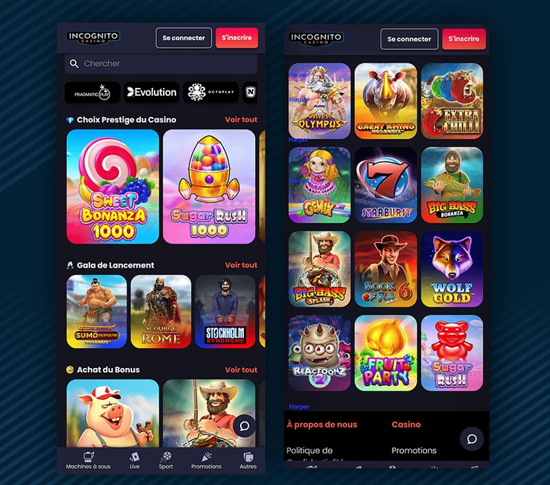 Discover incognito casino online